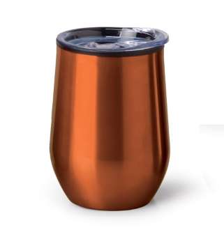 Aria Stemless Travel Mug - Orange