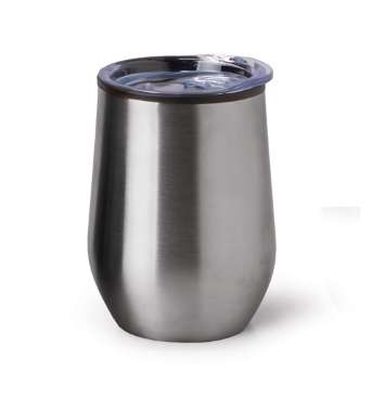 Aria Stemless Travel Mug - Silver