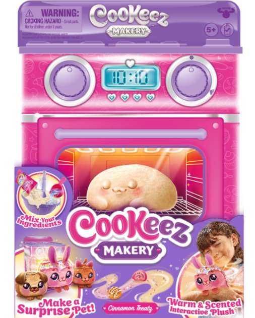 COOKEEZ MAKERY OVEN PLAYSET CINNAMON