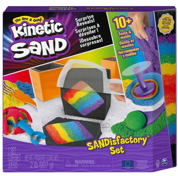 KINETIC SAND SANDISFACTORY SET