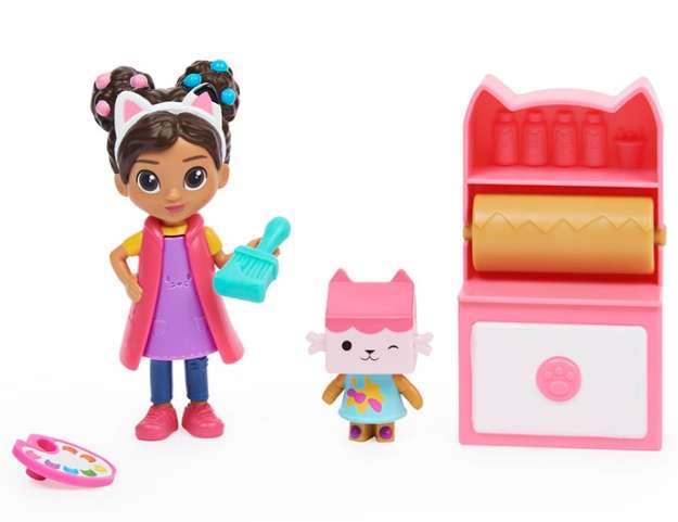 GABBY'S DOLLHOUSE CAT-TIVITY PK ART STUDIO