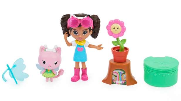 GABBY'S DOLLHOUSE CAT-TIVITY PK FLOWER-RIFIC GAR