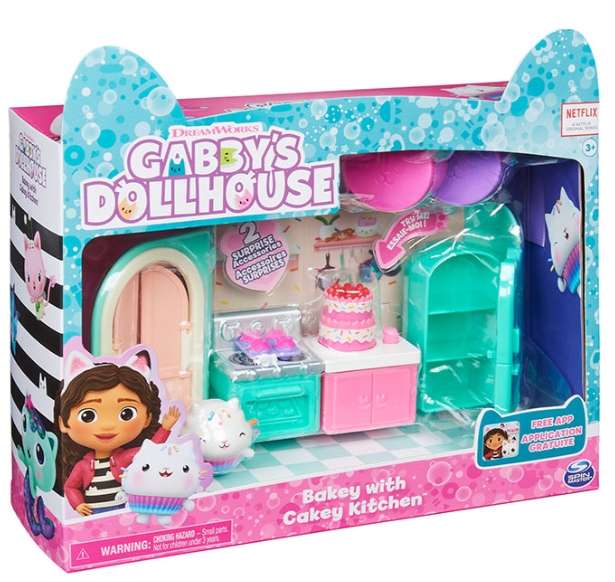 GABBY'S DOLLHOUSE DELUXE ROOM - BAKEY WITH CAKEY