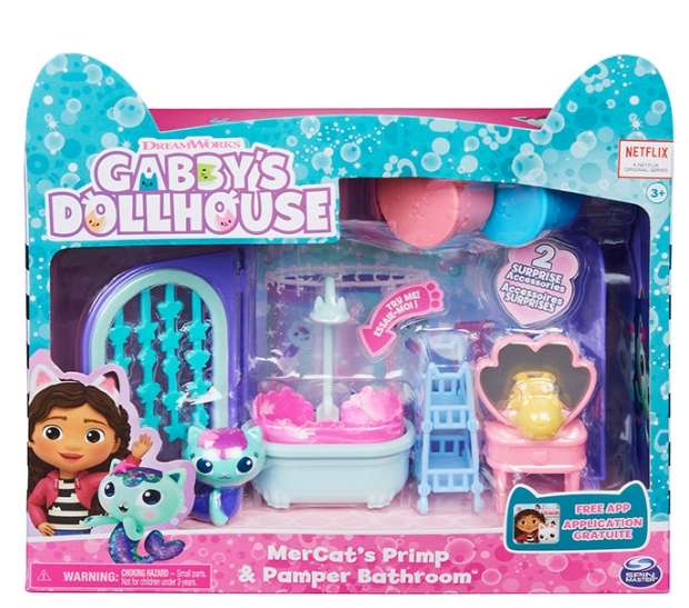 GABBY'S DOLLHOUSE DELUXE ROOM - MERCAT'S PRIMP &