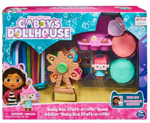 GABBY'S DOLLHOUSE DELUXE ROOM - CRAFT ROOM