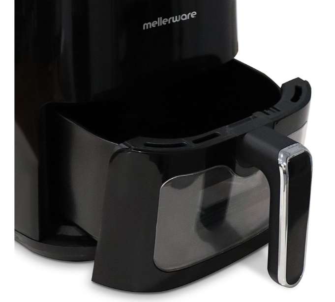 Air Fryer With Viewing Window Manual Operation Non-Stick Black 4.6L 1450W "Vitality XL"
