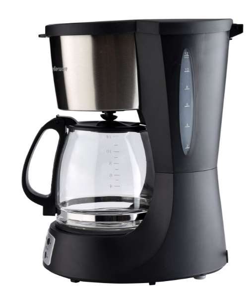 Coffee Maker Digital Drip Filter Black 1.5L 1000W "Seattle"