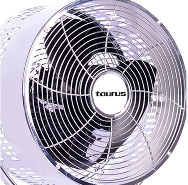 Fan 3 Speed Height Adjustable Pedestal Steel 25cm 80W "Ventilador Bris"