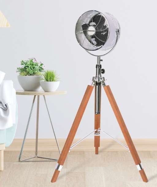 Fan 3 Speed Height Adjustable Pedestal Steel 25cm 80W "Ventilador Bris"