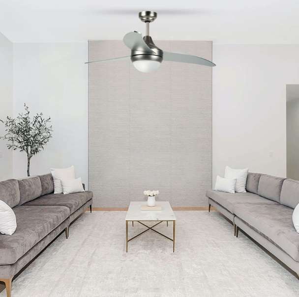 Fan Ceiling 3 Blade 120cm Fan: 70W + Bulb: 60W "Fresko 3B"
