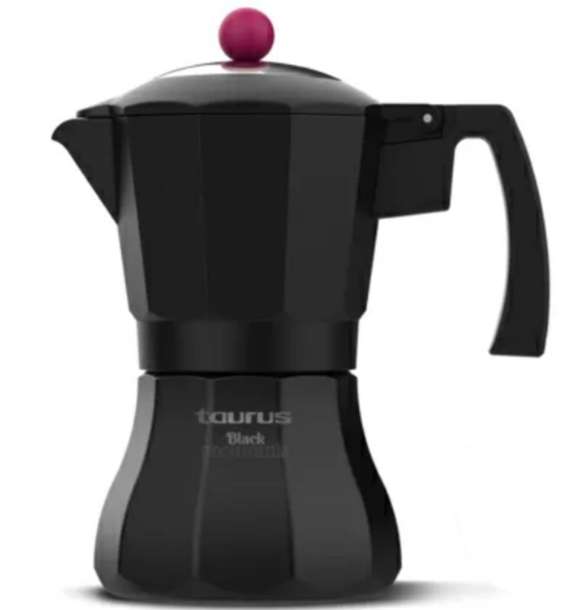 Coffee Maker Aluminium Black 3 Cup "Black Moments 3"