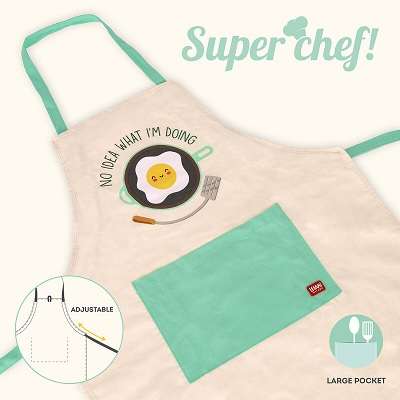SUPER CHEF APRON EGG
