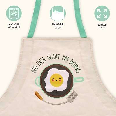 SUPER CHEF APRON EGG
