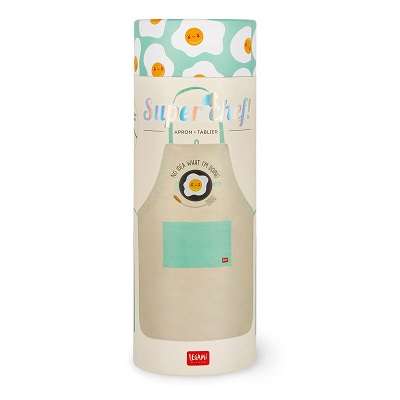 SUPER CHEF APRON EGG