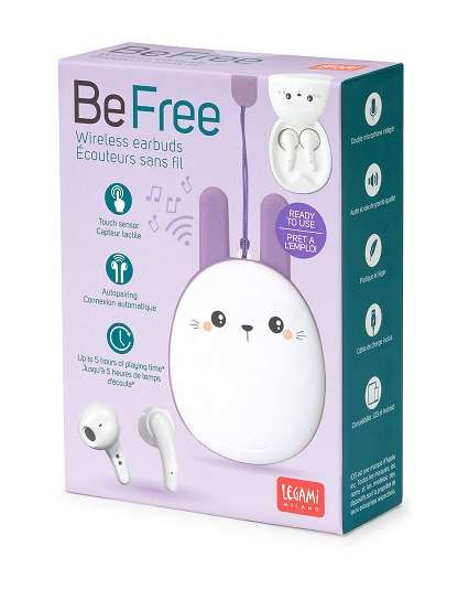 BE FREE WIRELESS EARBUDS BUNNY