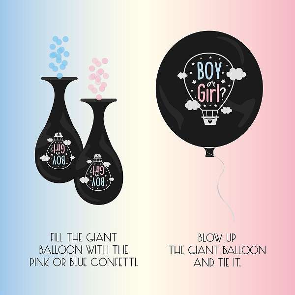 PINK OR BLUE WE LOVE YOU GENDER REVEAL