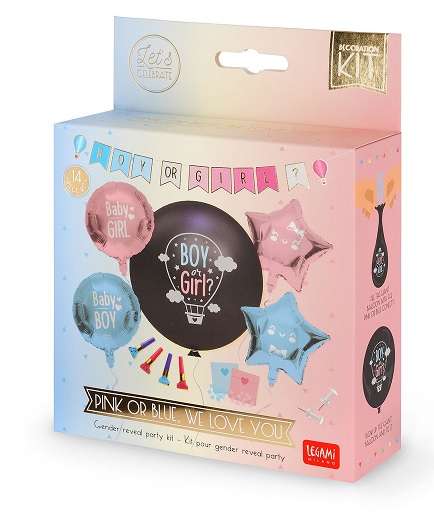 PINK OR BLUE WE LOVE YOU GENDER REVEAL