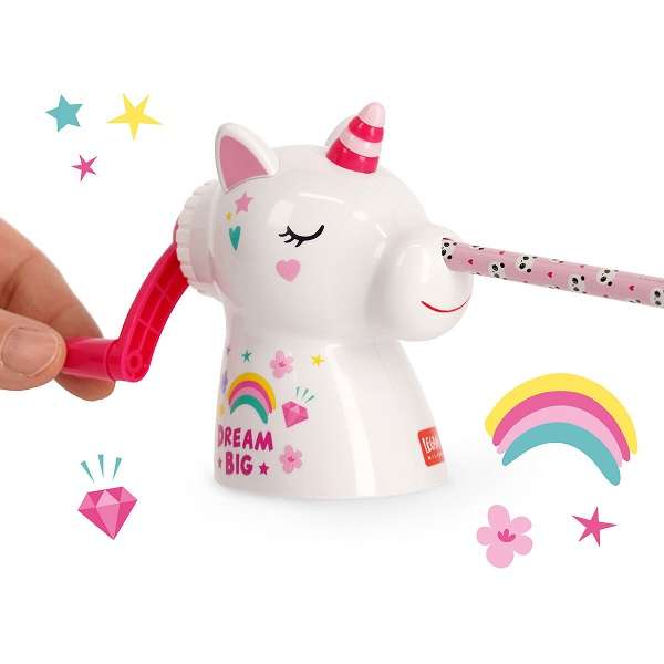 DREAM BIG UNICORN DESK PENCIL SHARPENER