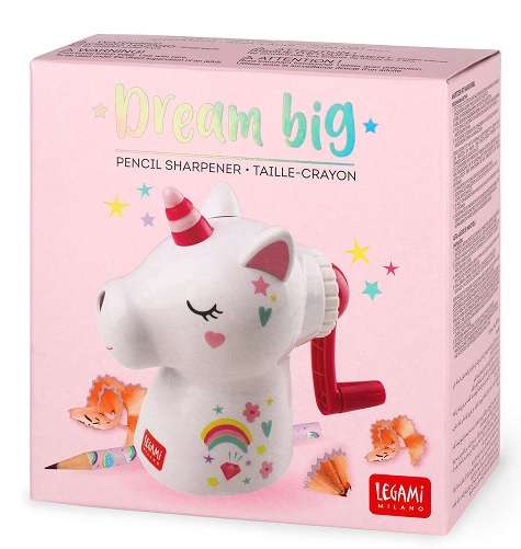 DREAM BIG UNICORN DESK PENCIL SHARPENER