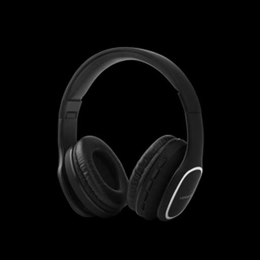 Volkano Phonic Series Bluetooth full size headphones - black