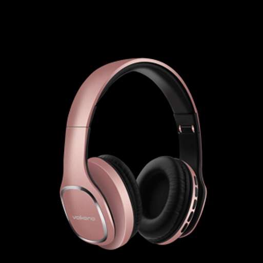 Volkano Phonic Series Bluetooth full size headphones - rose gold