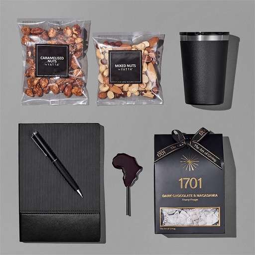 Yatta Elegant Ensemble Hamper - Black Only