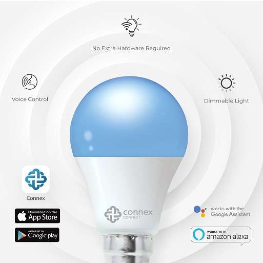 Smart WiFi Bulb 10W LED RGB White Bayonet