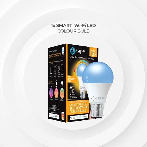 Smart WiFi Bulb 10W LED RGB White Bayonet