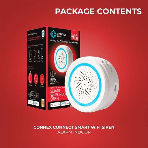 Smart WiFi Siren Alarm Indoor