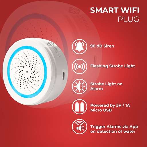 Smart WiFi Siren Alarm Indoor