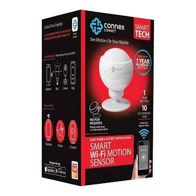 Smart WiFi Motion Sensor Recharge