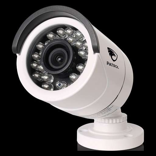 Patrol 1080P Bullet Camera White
