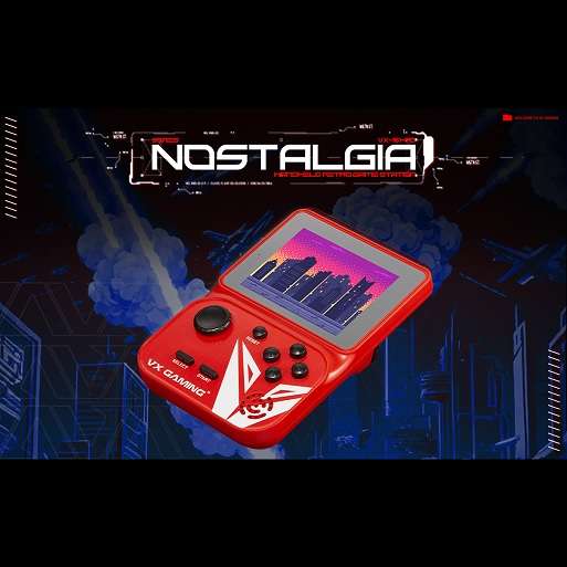 VX Gaming Nostalgia Series Handheld Retro Game Station with