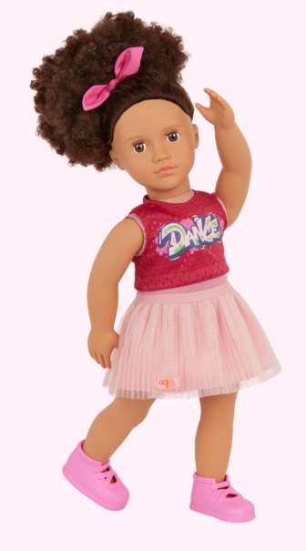 OG CLASSIC DOLL CATALINA 18 INCH DARK BROWN