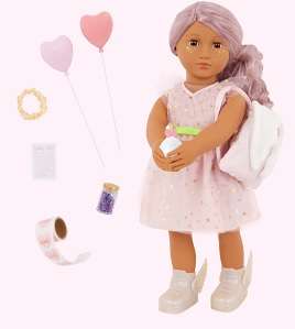 OG DOLL WISHES 18 INCH PINK