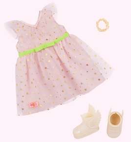 OG DOLL WISHES 18 INCH PINK