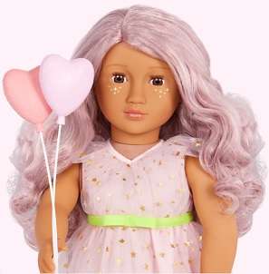 OG DOLL WISHES 18 INCH PINK