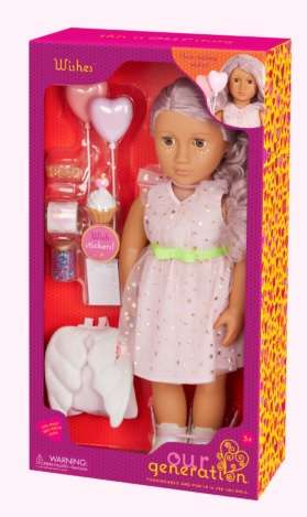 OG DOLL WISHES 18 INCH PINK