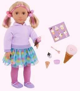 OG ACTIVITY DOLL ANDY 18 INCH MULTICOLOURED HAIR
