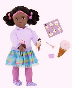 OG ACTIVITY DOLL DOLL ADA 18 INCH MULTICOLOURED HAIR