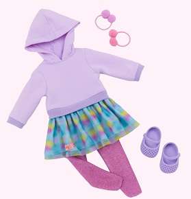 OG ACTIVITY DOLL DOLL ADA 18 INCH MULTICOLOURED HAIR