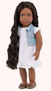 OG HAIRPLAY DOLL PATTI 18INCH FROM HAIR TO THERE BLACK