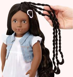 OG HAIRPLAY DOLL PATTI 18INCH FROM HAIR TO THERE BLACK