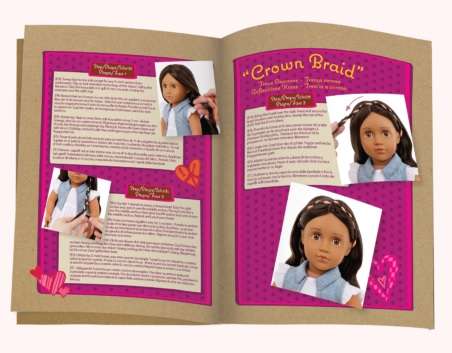 OG HAIRPLAY DOLL PERLA 18INCH FROM HAIR TO THERE DARK BROWN