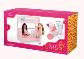 OG BUNKBED W/BUTTERFLY PATTERN - DREAMS FOR TWO