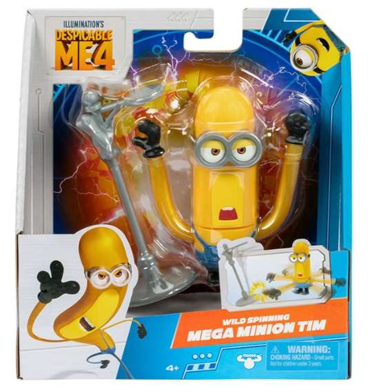 DESPICABLE ME 4 10CM MEGA MINION FIGURES ASSTD