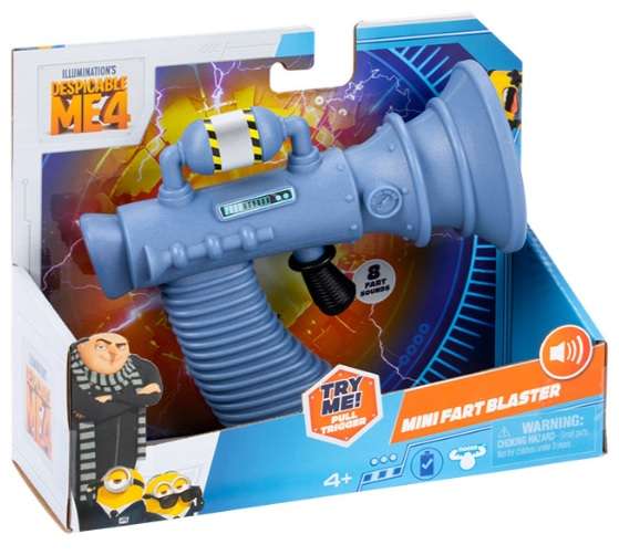 DESPICABLE ME 4 MINI FART BLASTER WITH SOUNDS