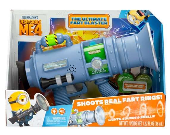 DESPICABLE ME 4 ULTIMATE FART BLASTER LIGHTS AND S