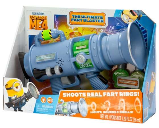 DESPICABLE ME 4 ULTIMATE FART BLASTER LIGHTS AND S