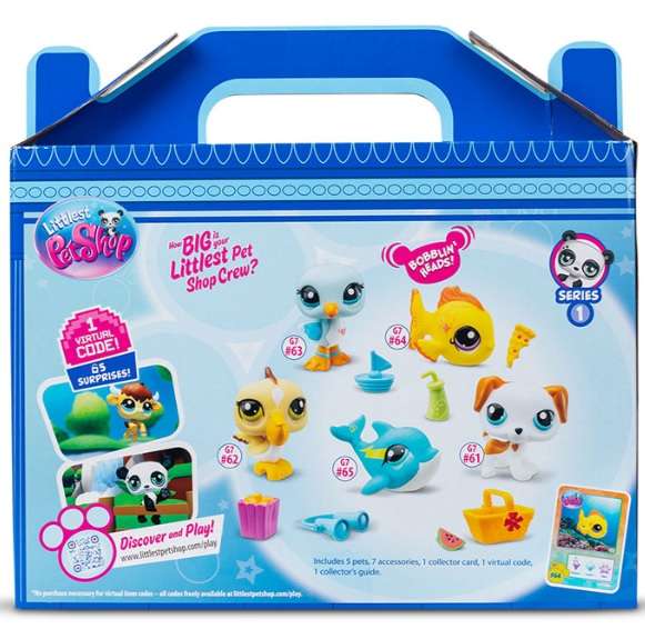 LITTLEST PET SHOP BEACH BESTIES 5PK